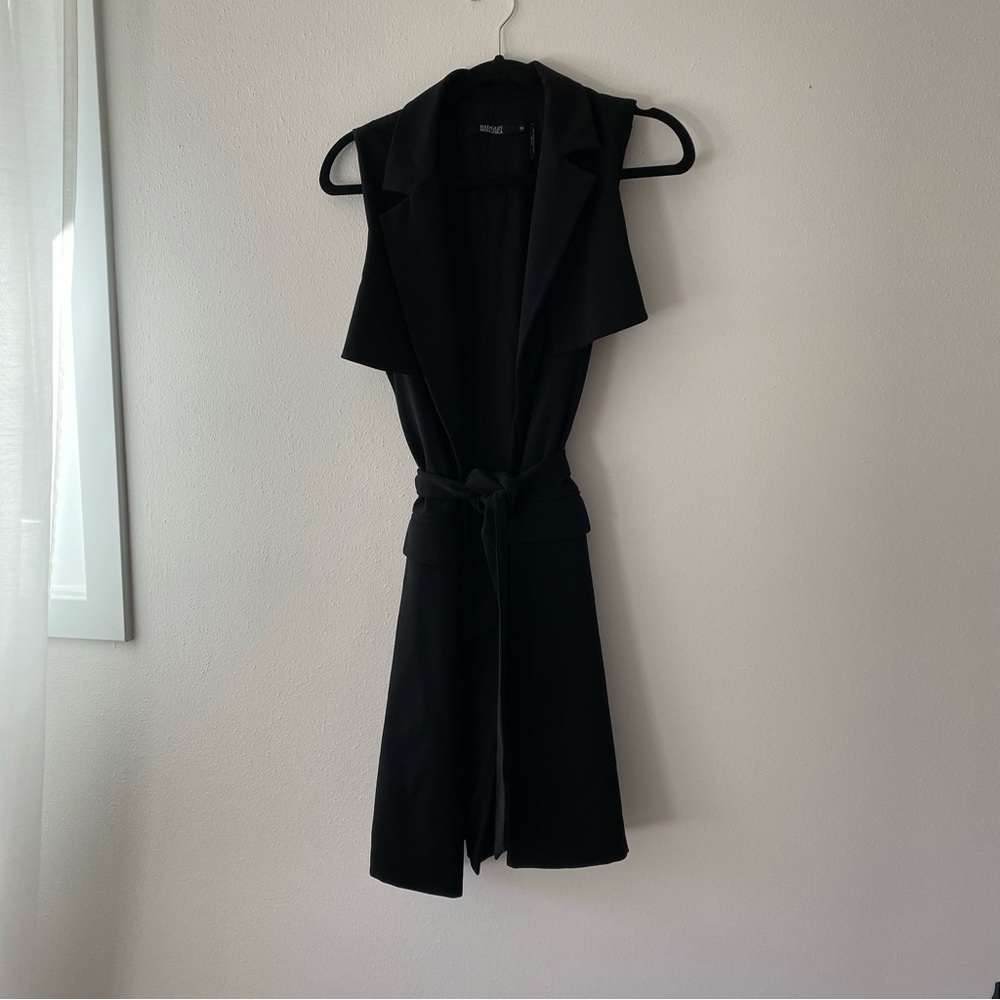 Badgley Mischka Open front vest